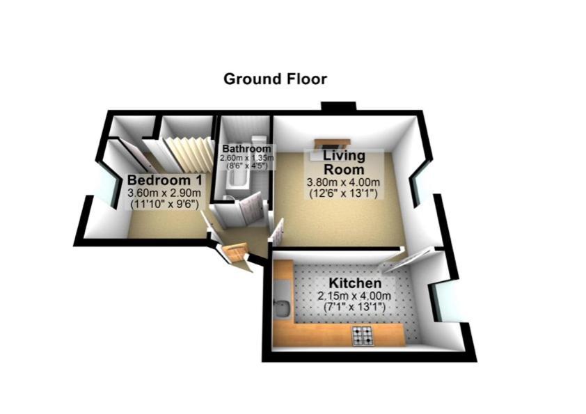 Dwellcome Home Ltd 1 Bed Apt, Half Mile To Union Street Yet Quiet, Free Parking, Fast Wifi, Ideal For Long Term Contractor, Etc Stays, Fully Equipped Kitchen, Regular Housekeeping Option - See Our Site For Assurance 애버딘 외부 사진